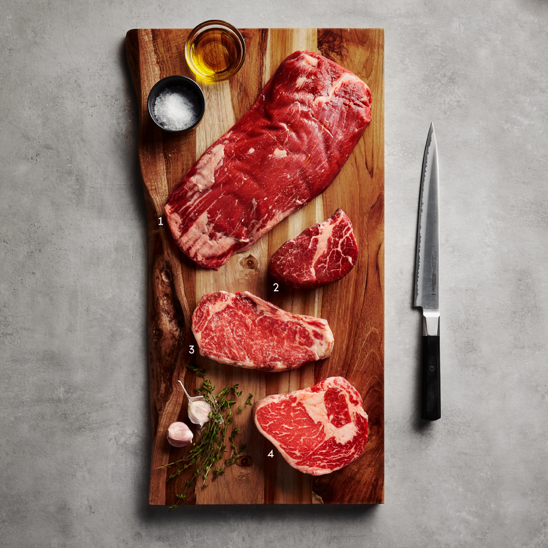 Four Great Steaks for the Grill