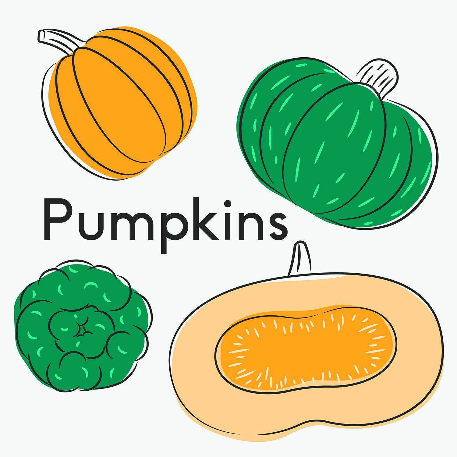 Picking Pumpkin Species