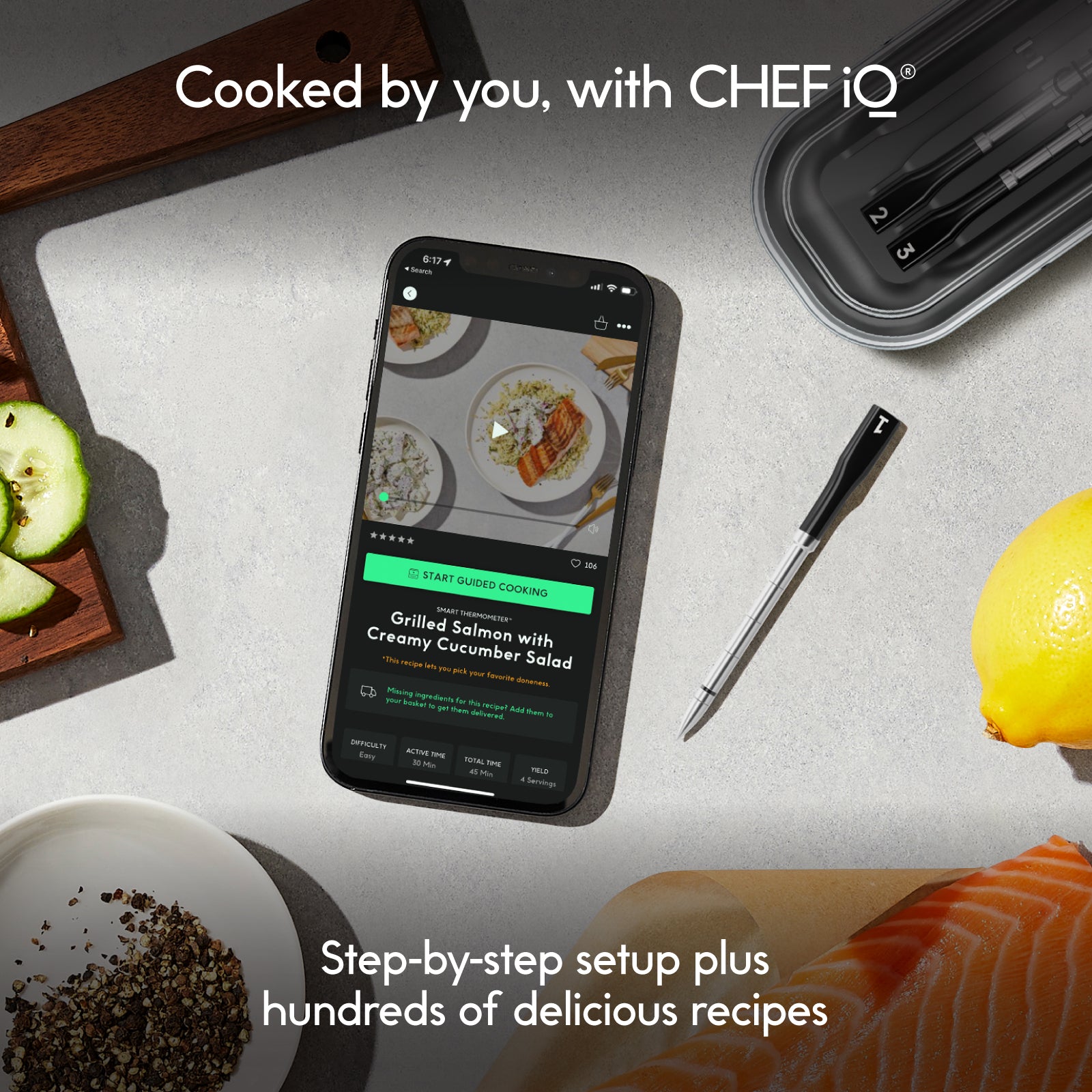 Chef iQ Smart Set of 3 Thermometer 