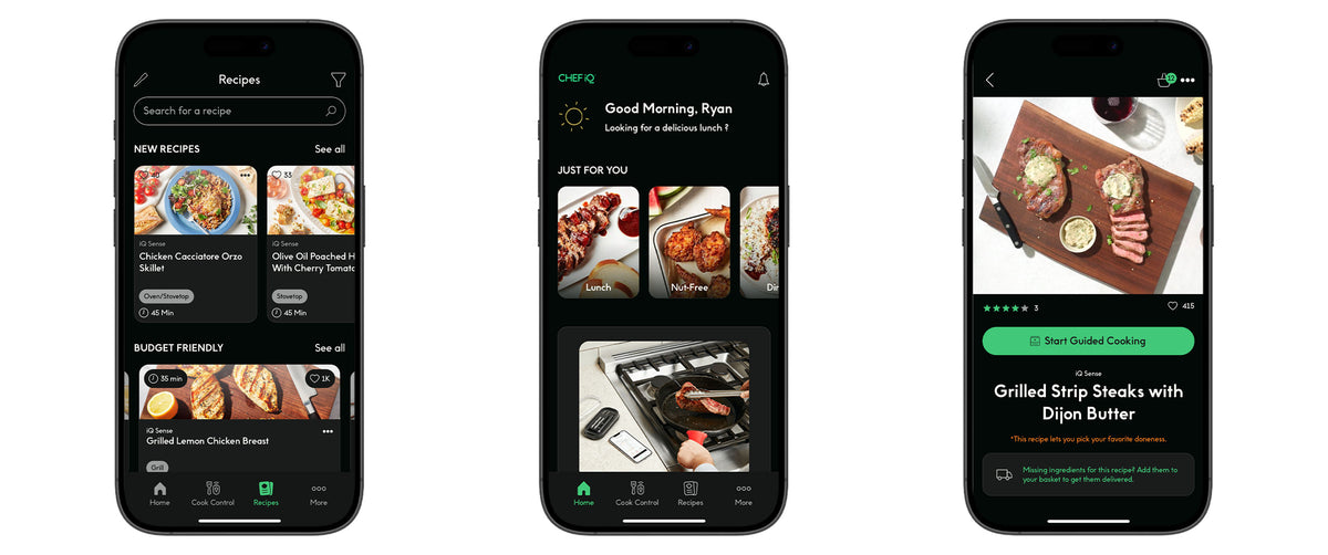 Chef Using App Download the CHEF iQ App
